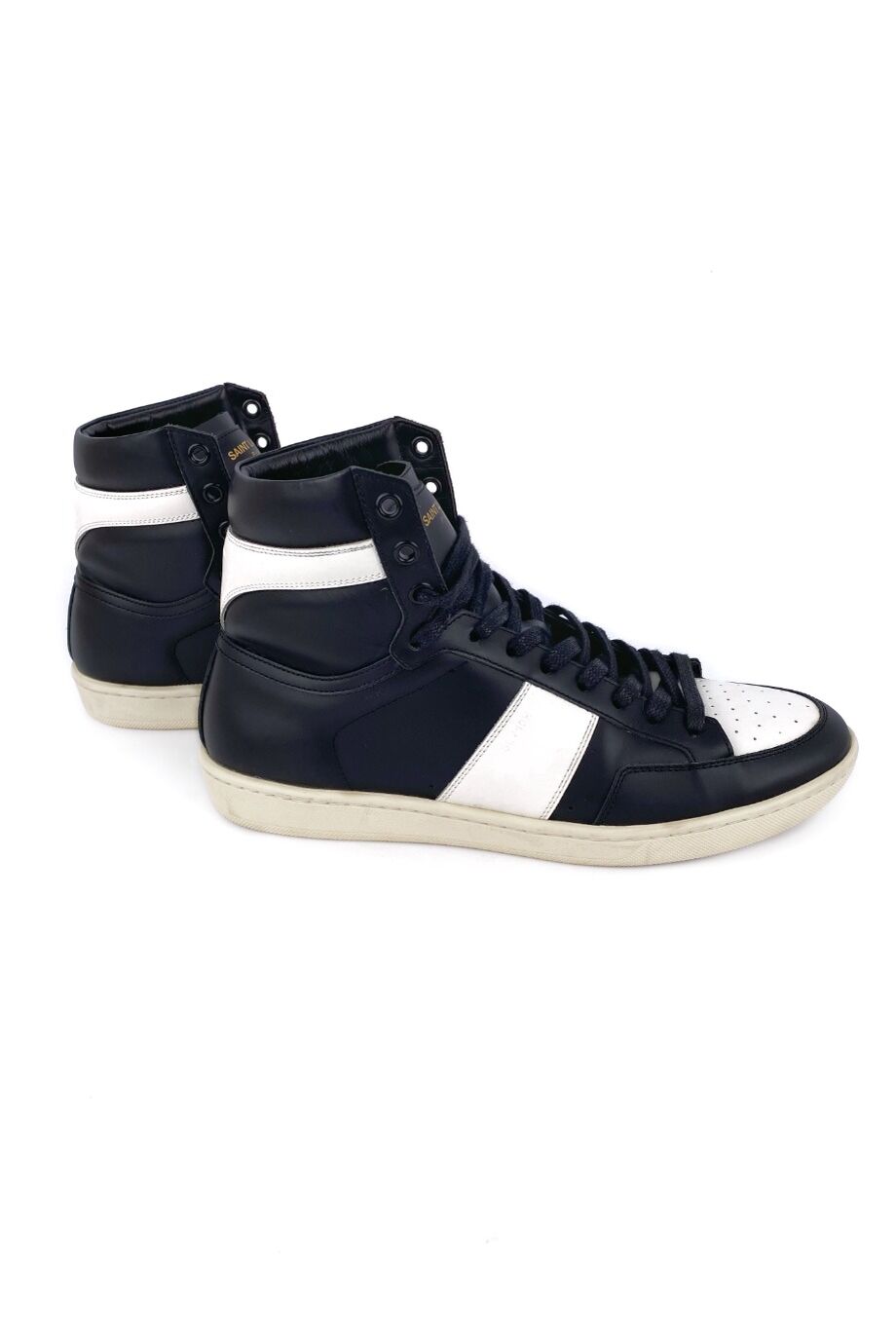 image 5 Высокие кеды черно-белого цвета