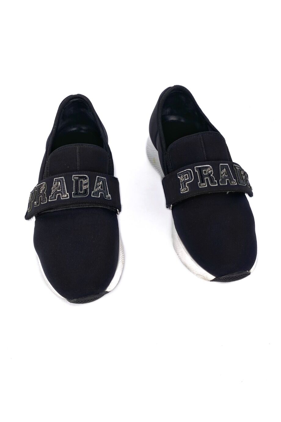 image 2 Нейлоновые кроссовки черного цвета