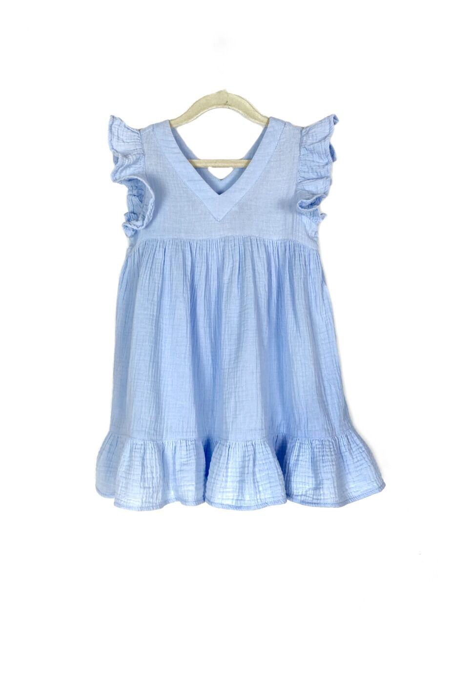 image 1 Детское платье голубого цвета