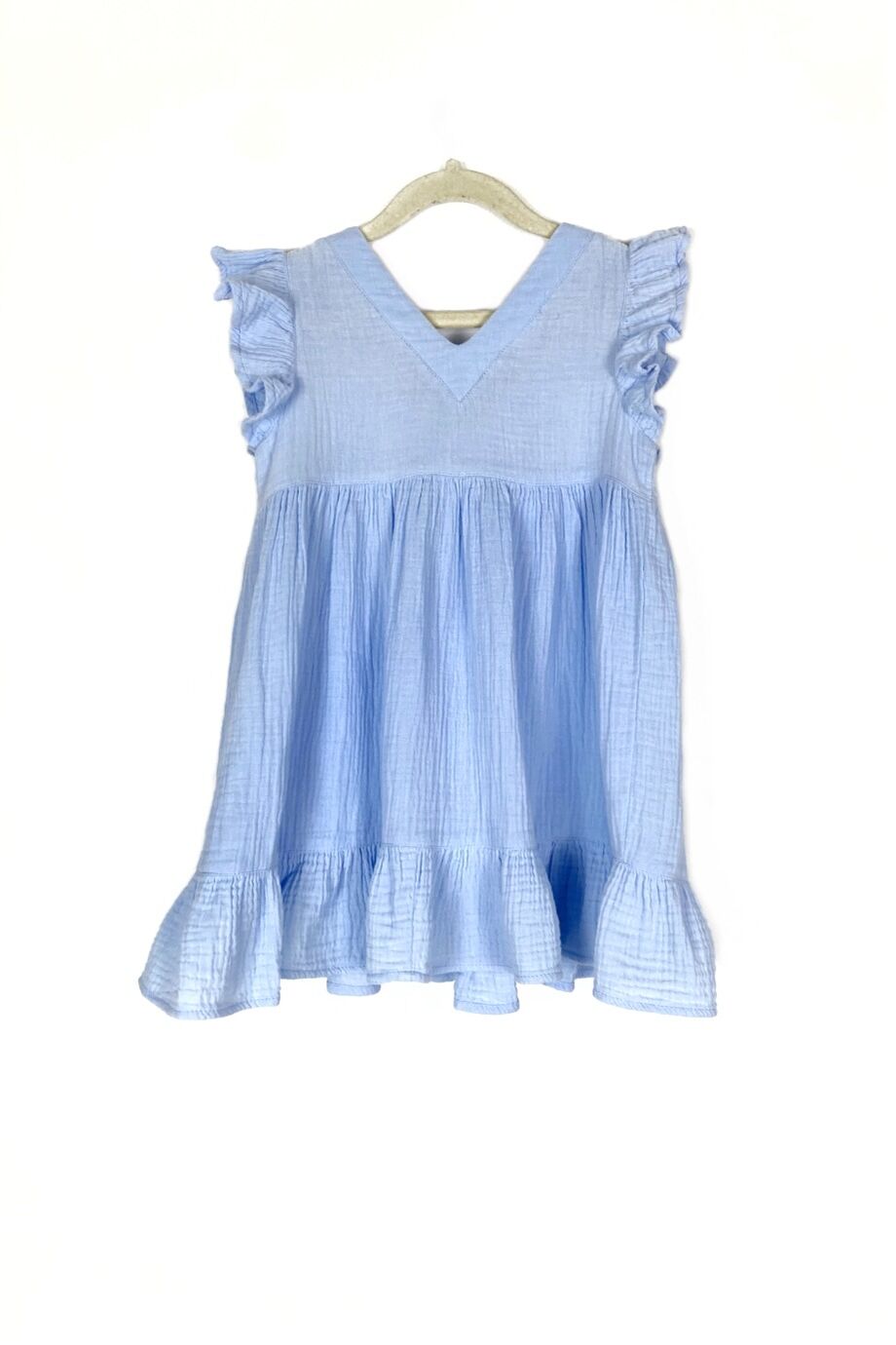 image 2 Детское платье голубого цвета