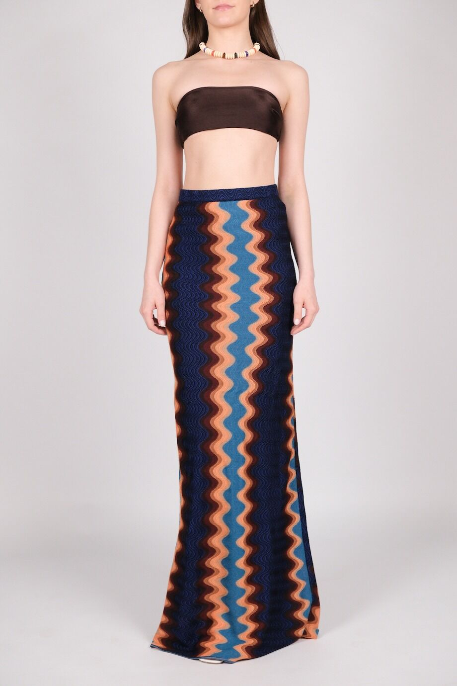 image 1 Юбка в пол с орнаментом