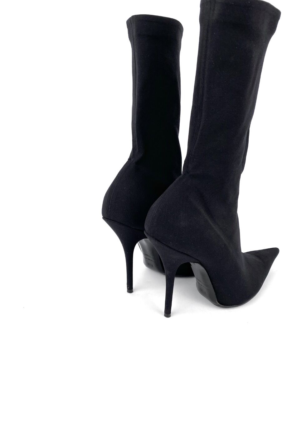 image 4 Ботильоны-носки черного цвета