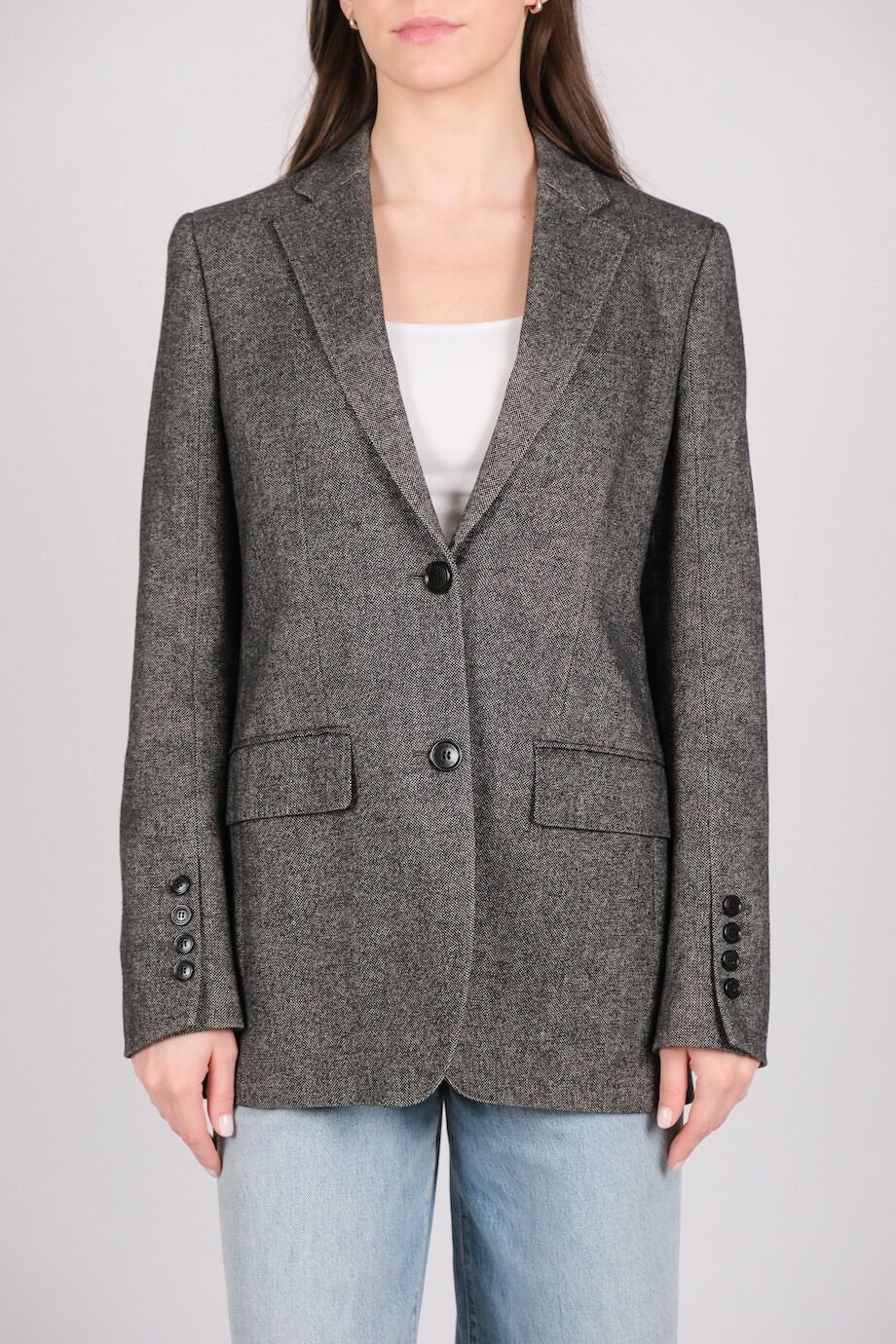 image 1 Жакет в елочку