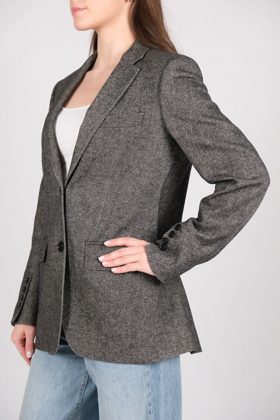 image 2 Жакет в елочку