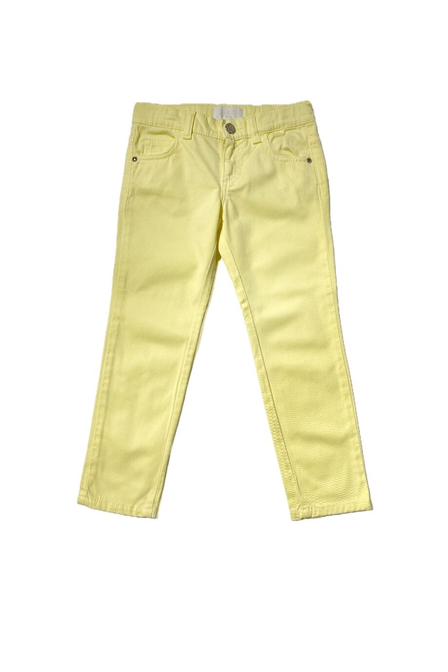 image 1 Детские джинсы жёлтого цвета