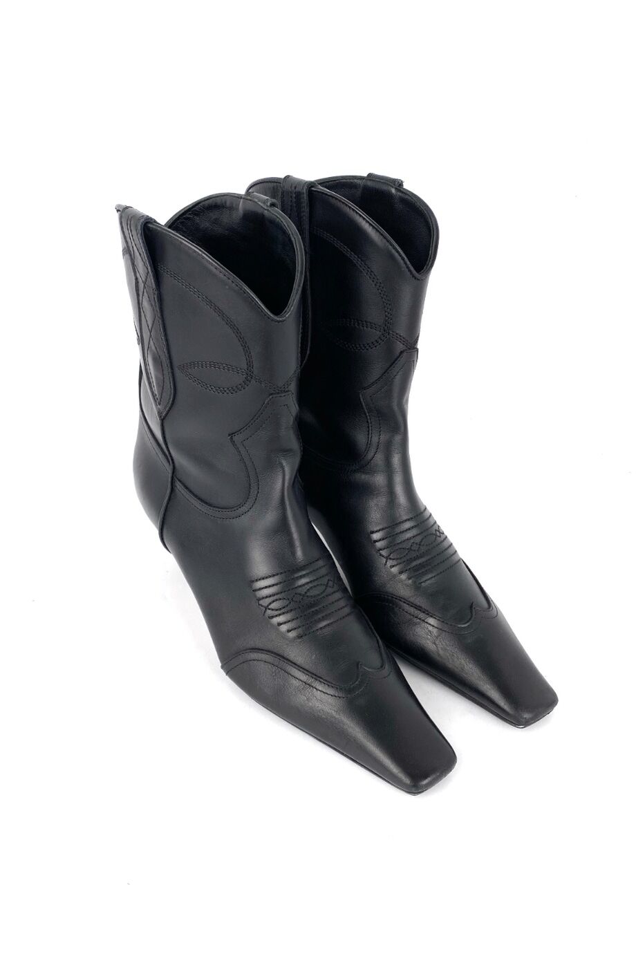 image 1 Ботильоны черного цвета