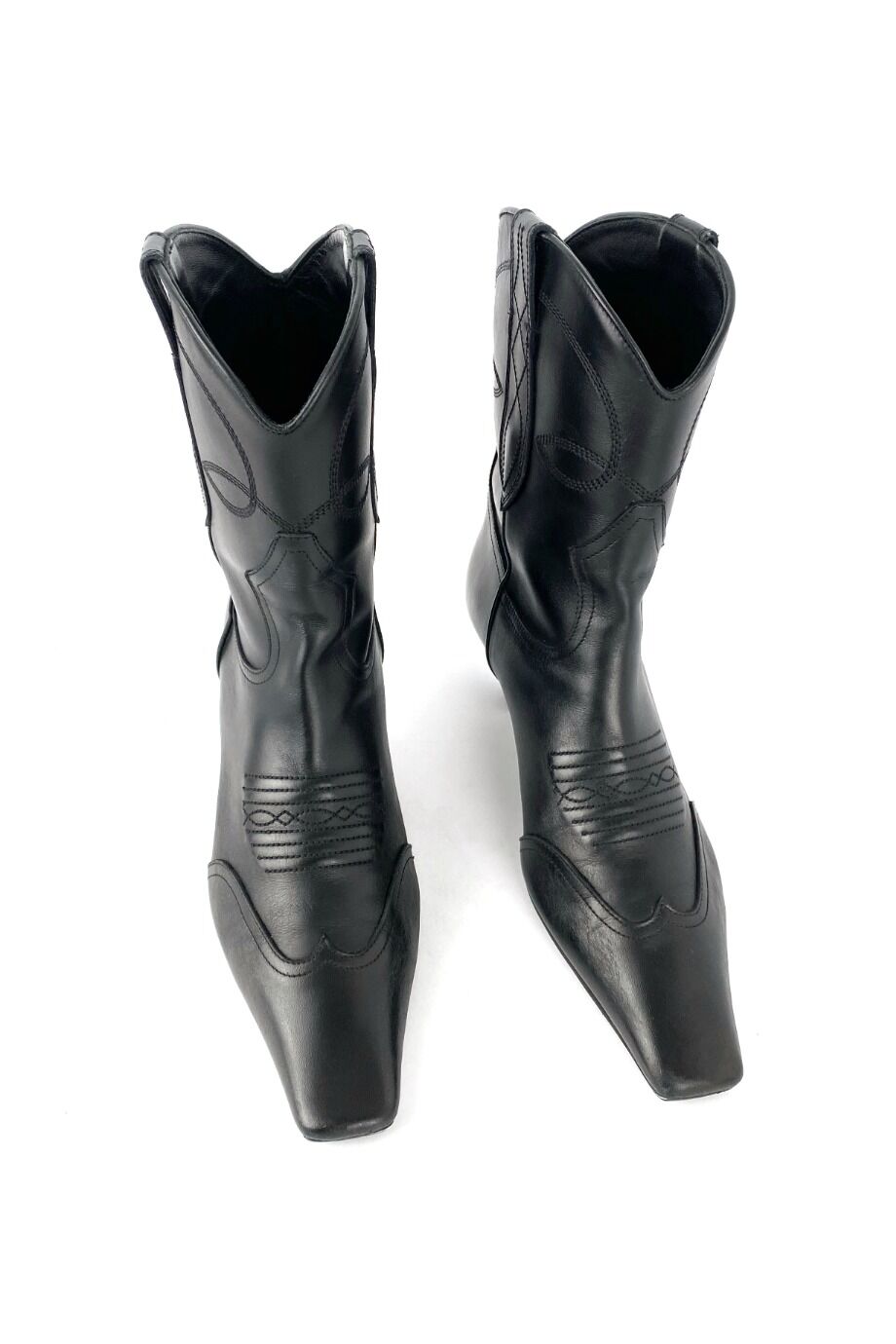 image 2 Ботильоны черного цвета