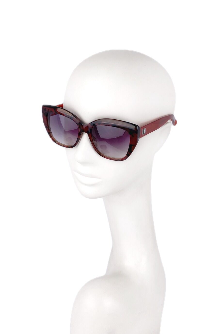 image 5 Очки в бордовой пластиковой оправе