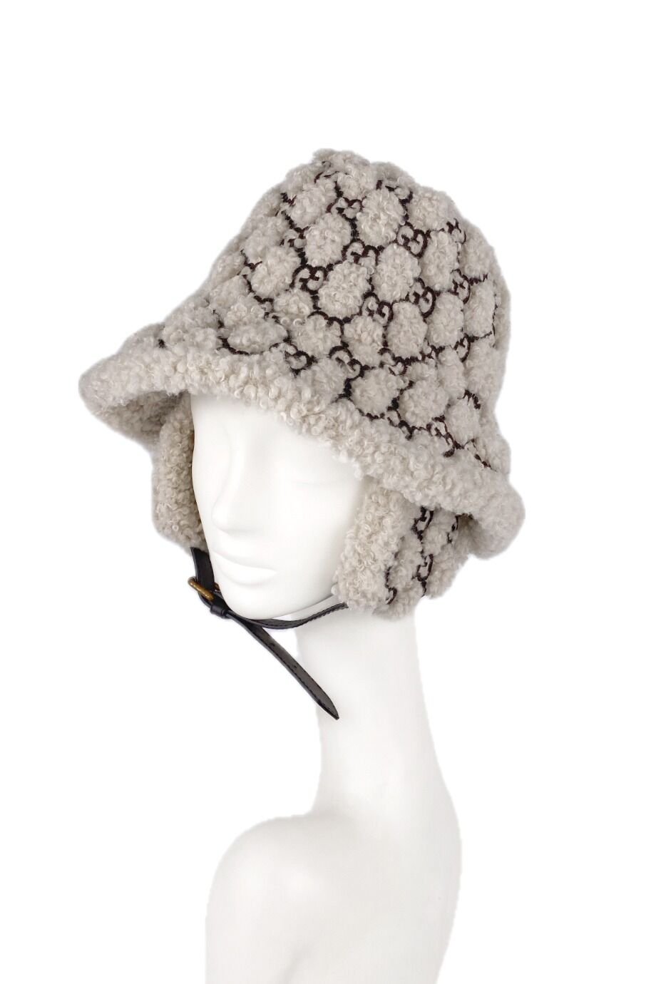 image 2 Панама молочного цвета на застежках