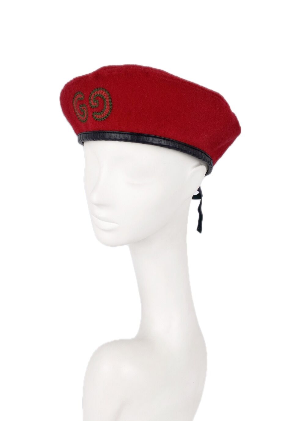 image 2 Берет красного цвета