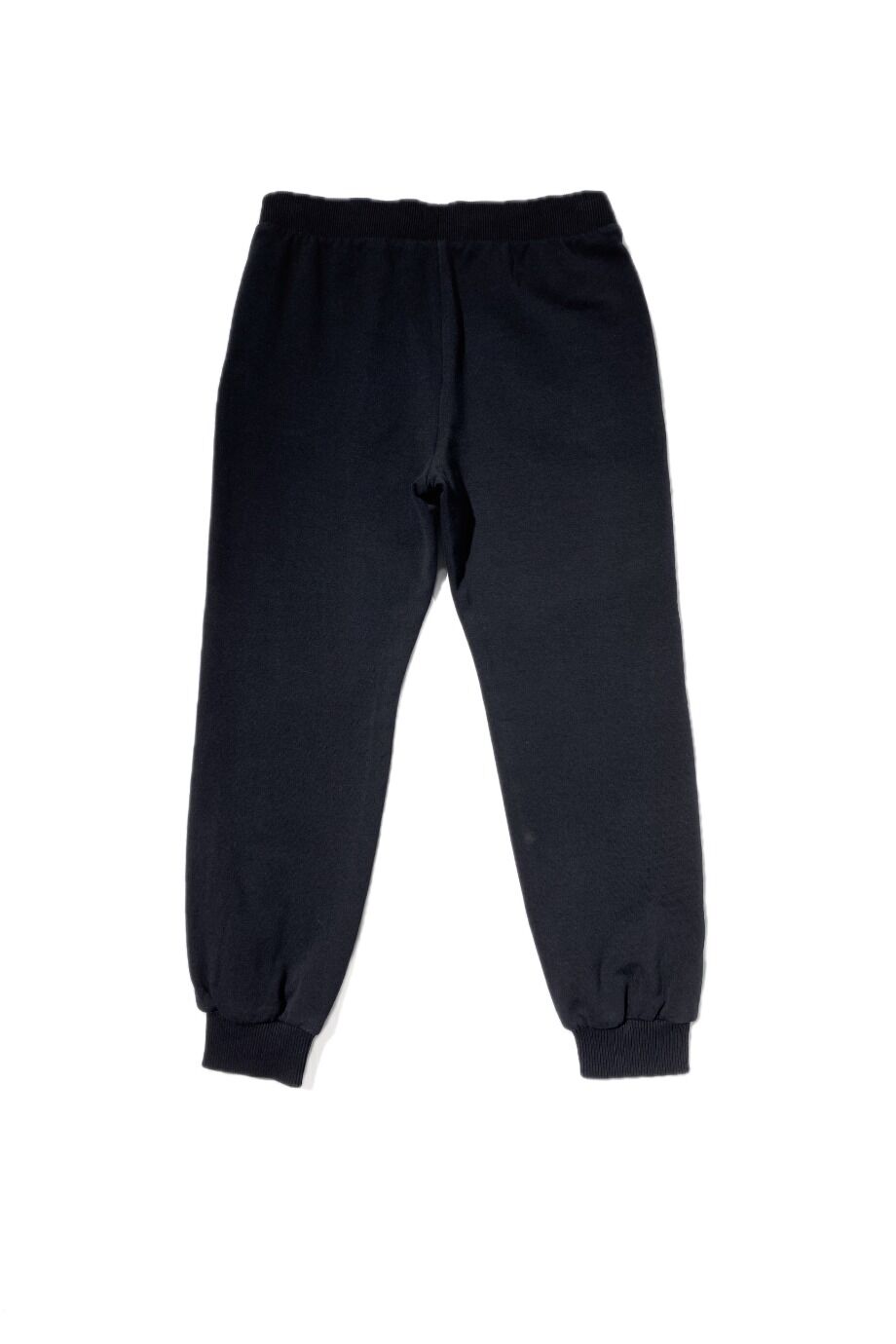 image 2 Детские спортивные брюки черного цвета с надписью