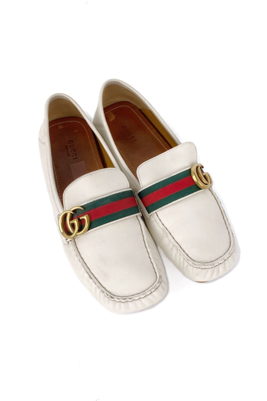 image 1 Мокасины белого цвета