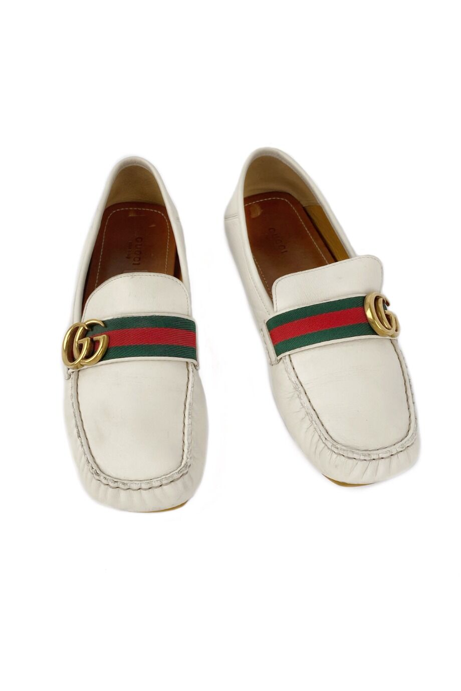 image 2 Мокасины белого цвета