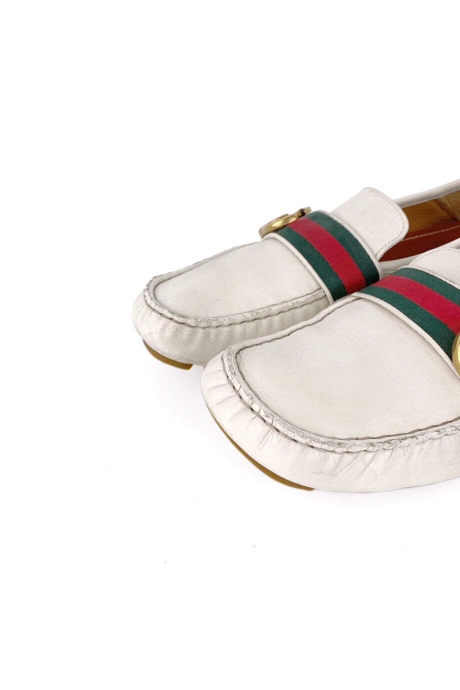 image 3 Мокасины белого цвета