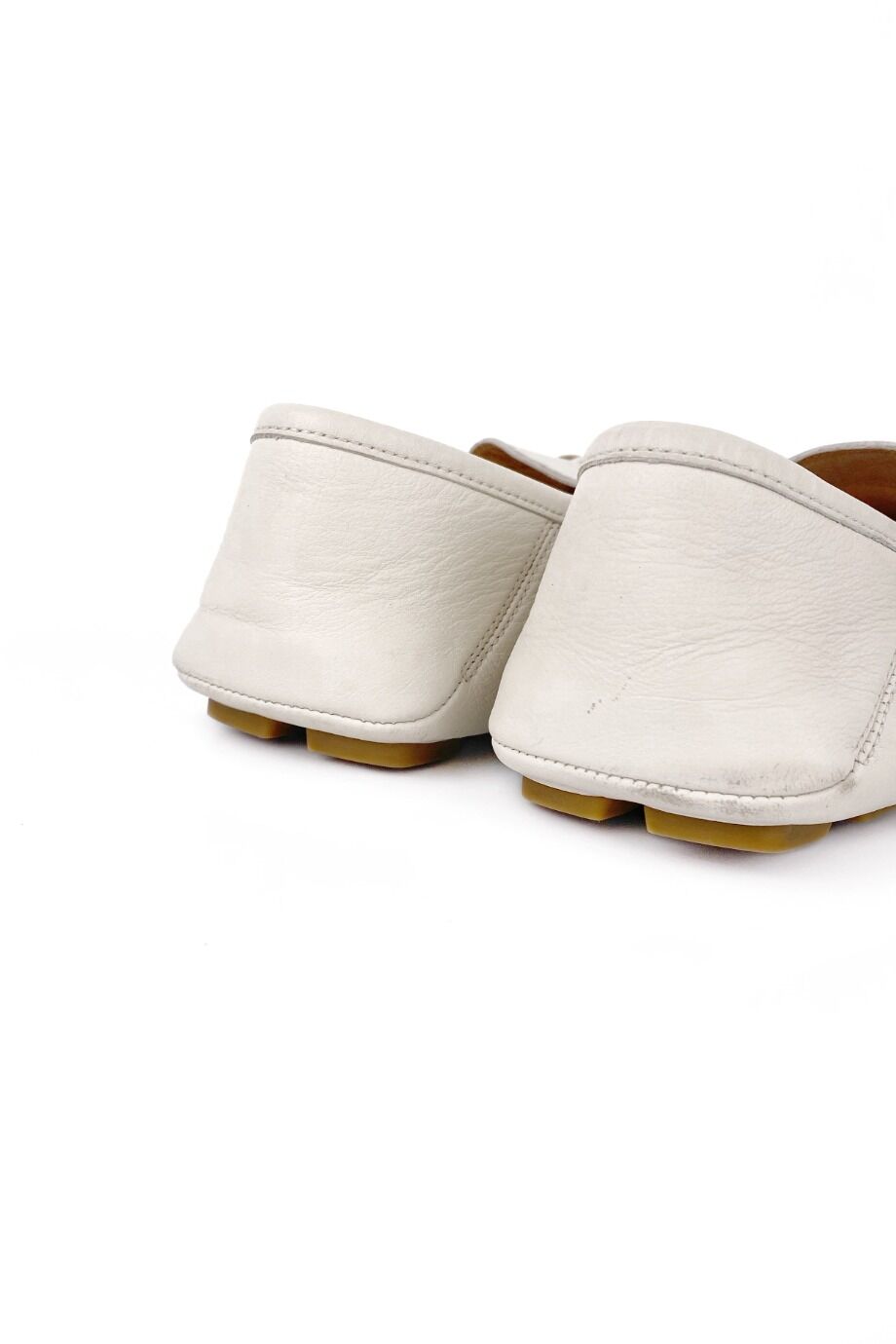 image 4 Мокасины белого цвета