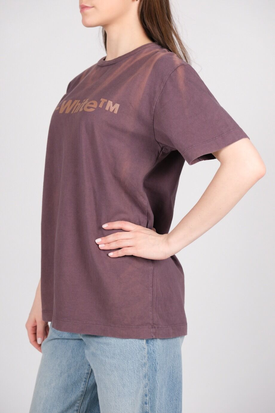 image 2 Футболка фиолетового цвета с надписью