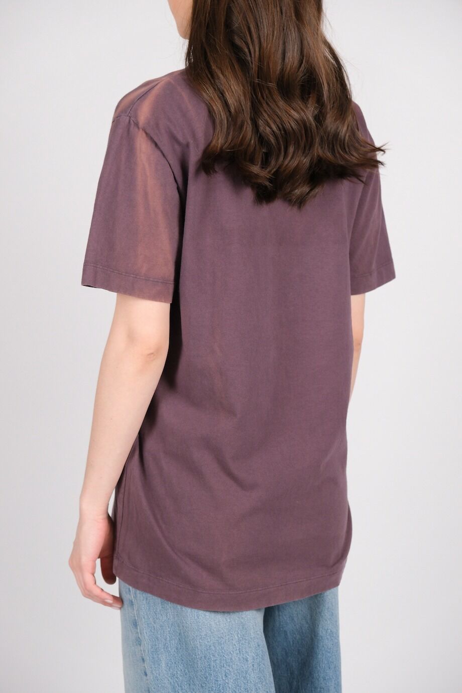 image 3 Футболка фиолетового цвета с надписью