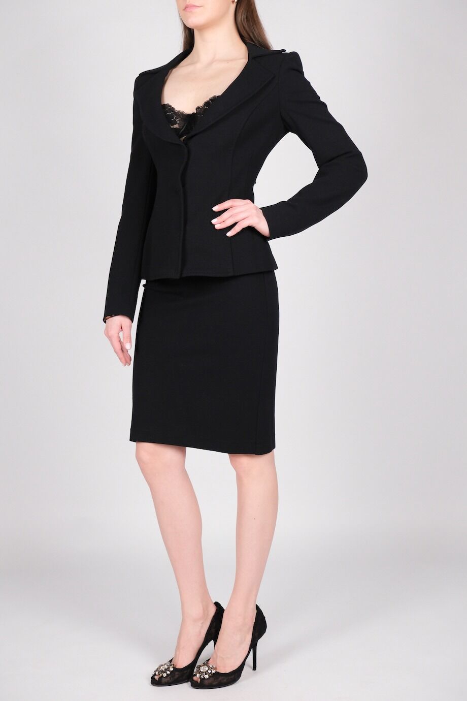 image 2 Костюм черного цвета