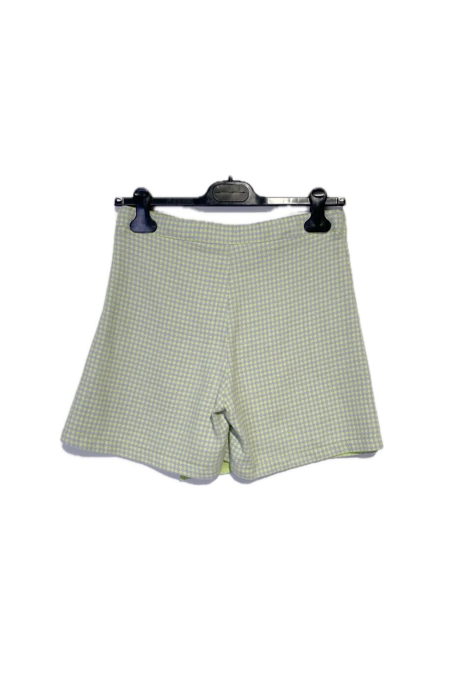 image 2 Детская юбка-шорты  в гусиную лапку