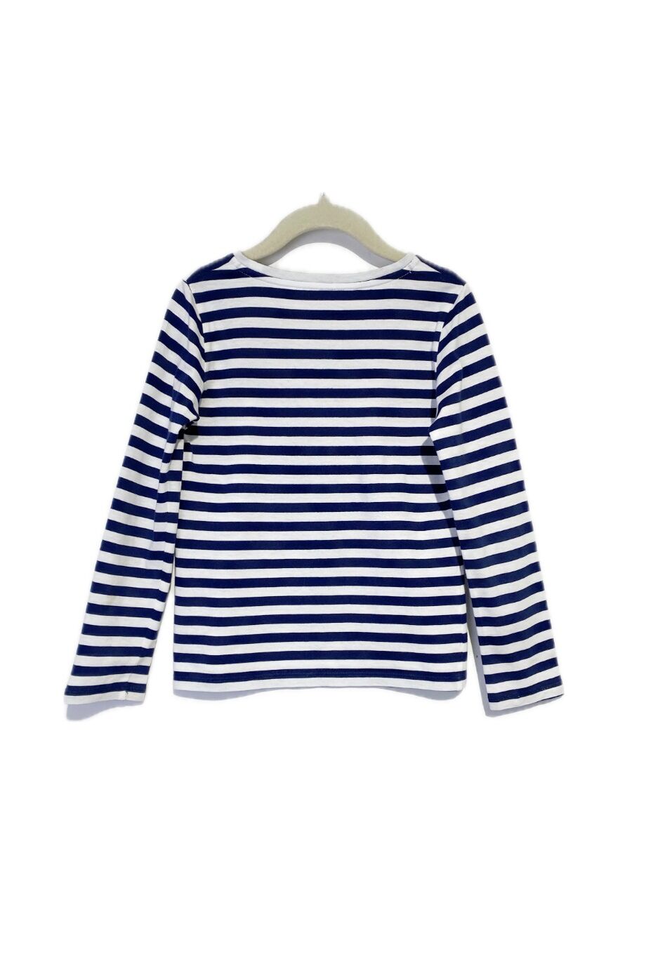 image 2 Детский лонгслив в полоску с котом