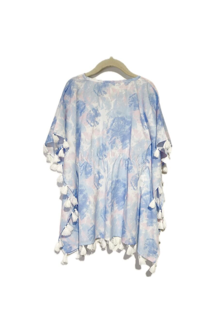 image 2 Детское платье-туника с белыми кисточками