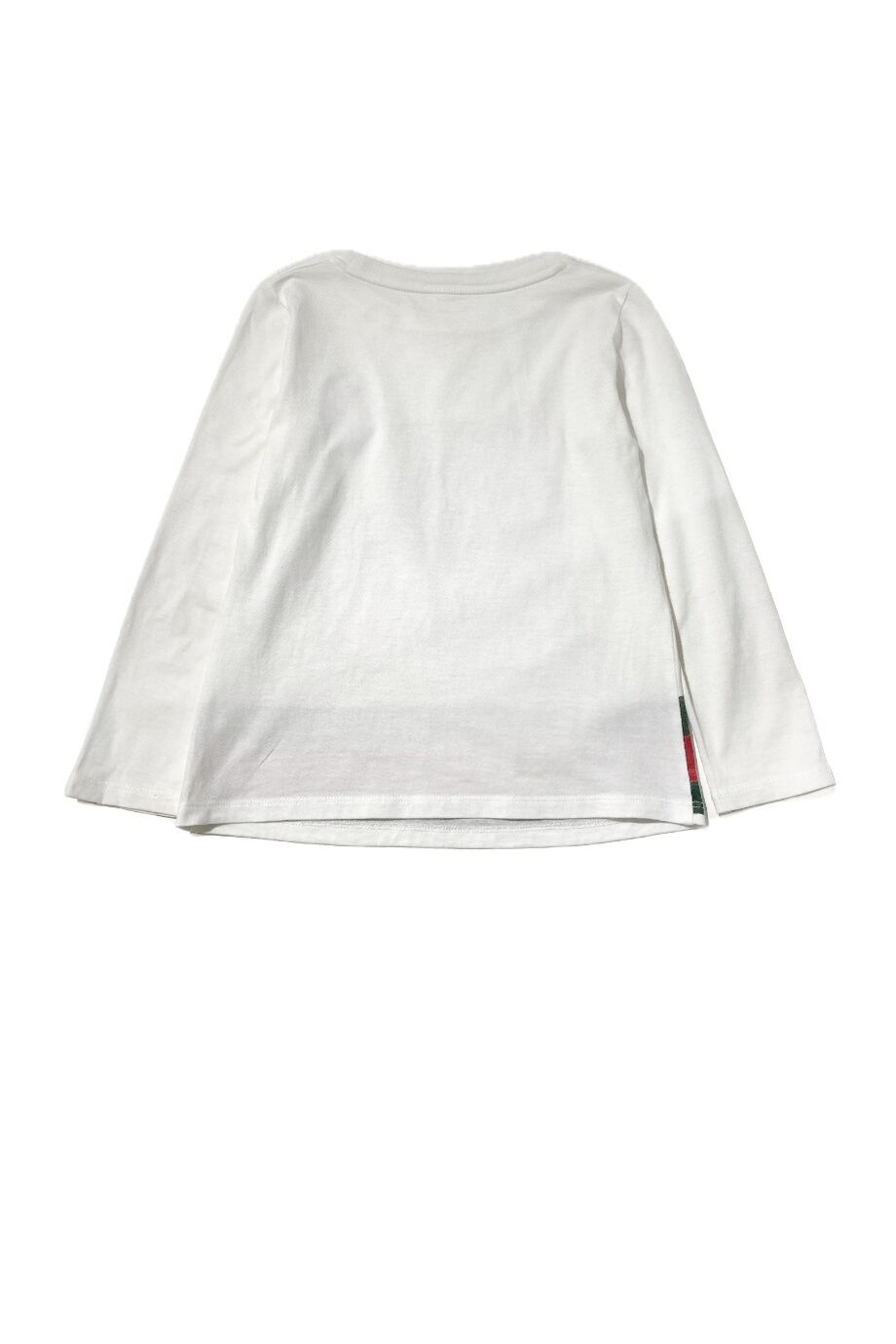 image 2 Детский лонгслив белого цвета с котом