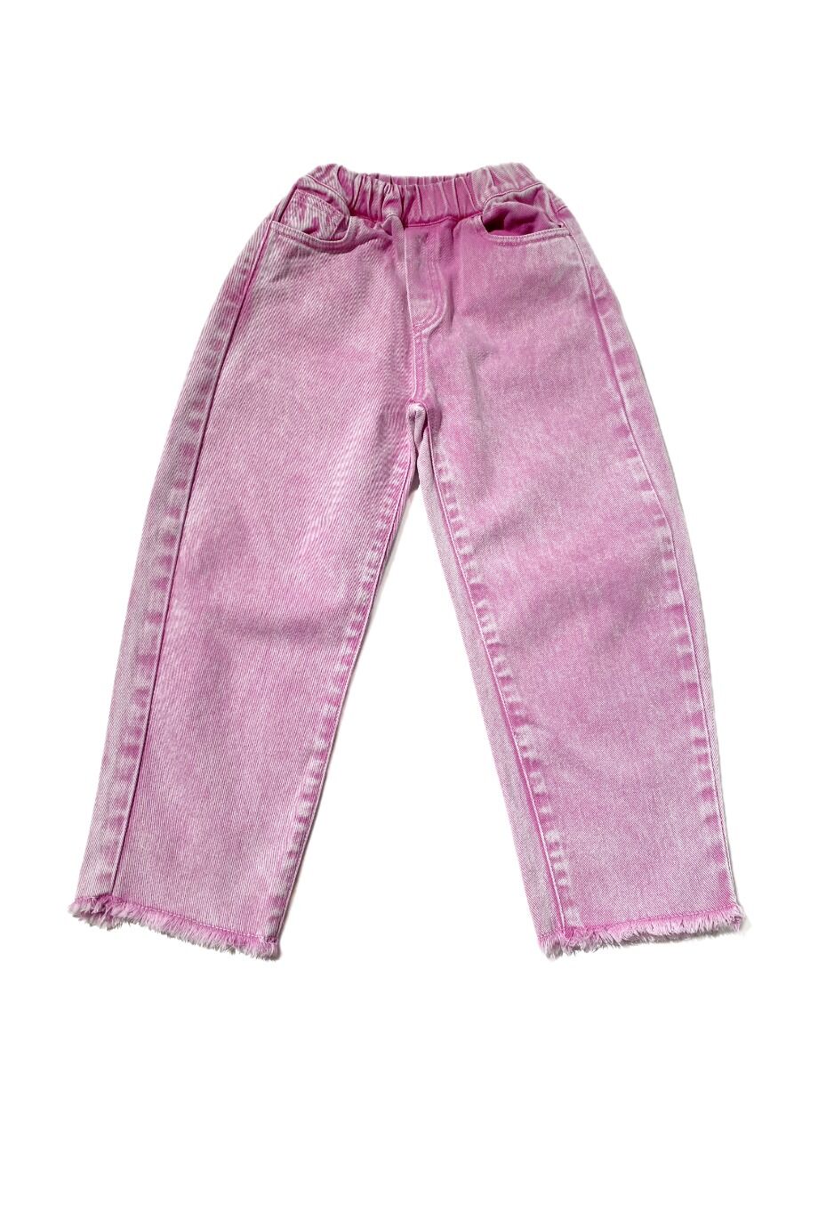 image 1 Детские джинсы розового цвета