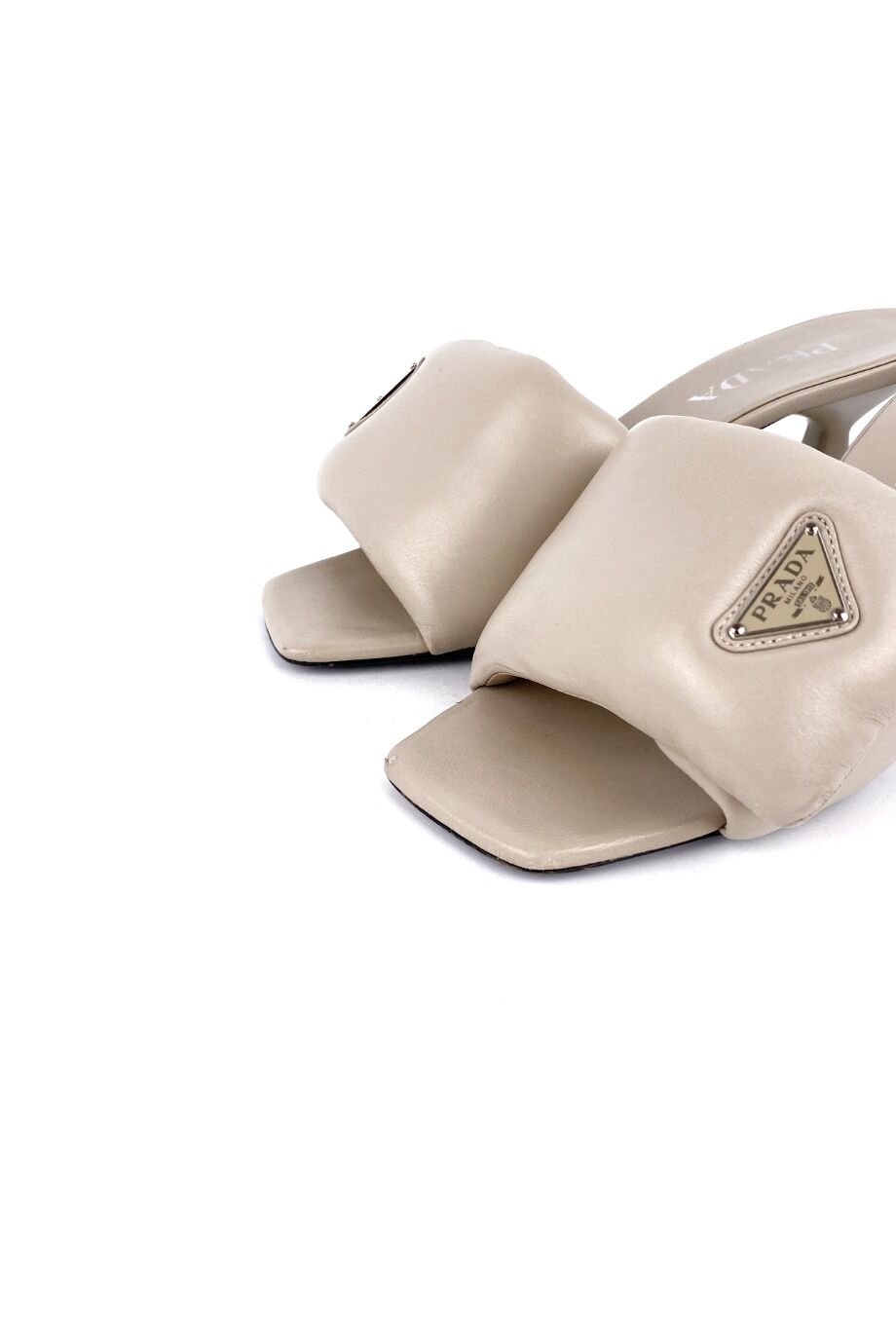 image 3 Мюли бежевого цвета