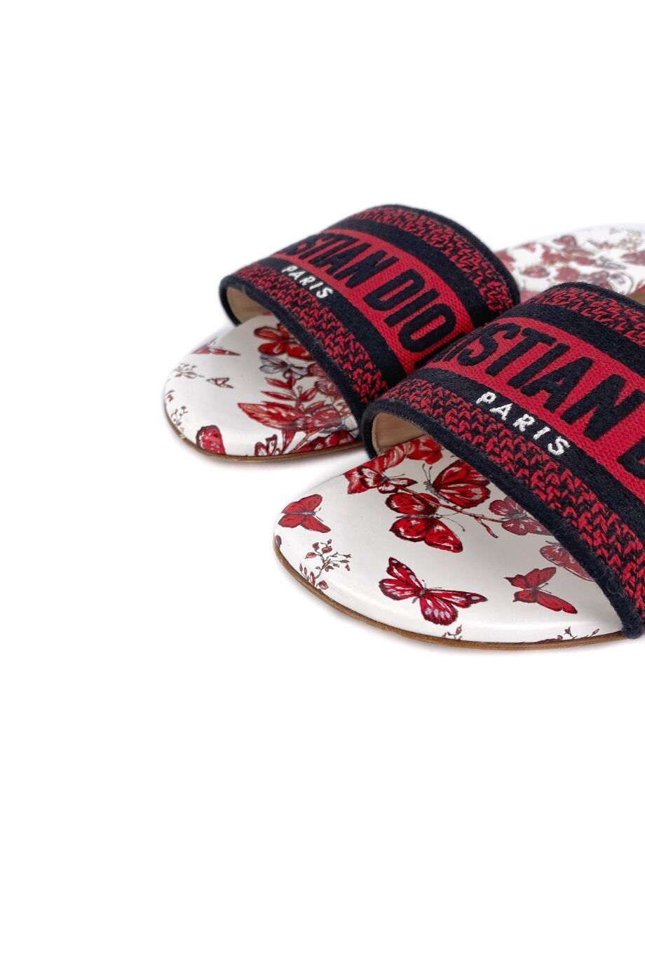 image 3 Шлепанцы Dway Slide с красным принтом