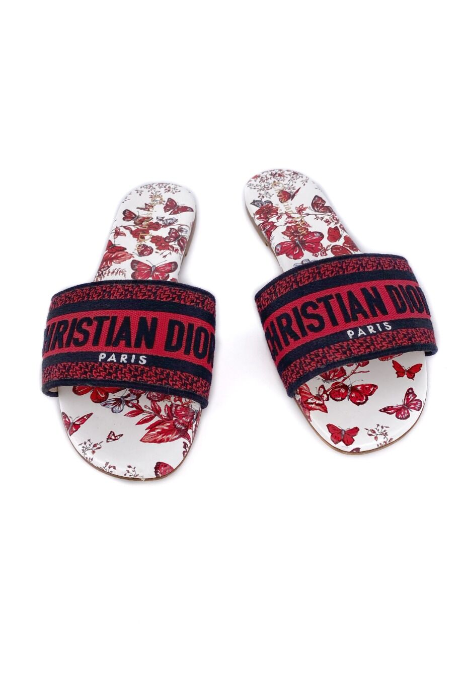 image 2 Шлепанцы Dway Slide с красным принтом