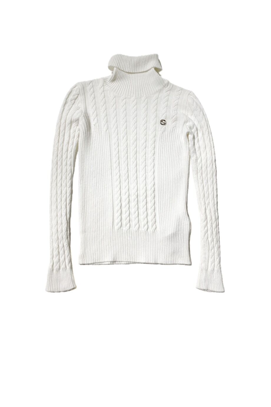 image 1 Детский свитер белого цвета в косичку