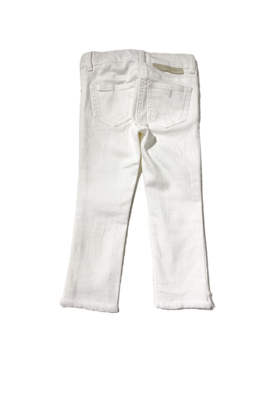 image 2 Детские джинсы белого цвета