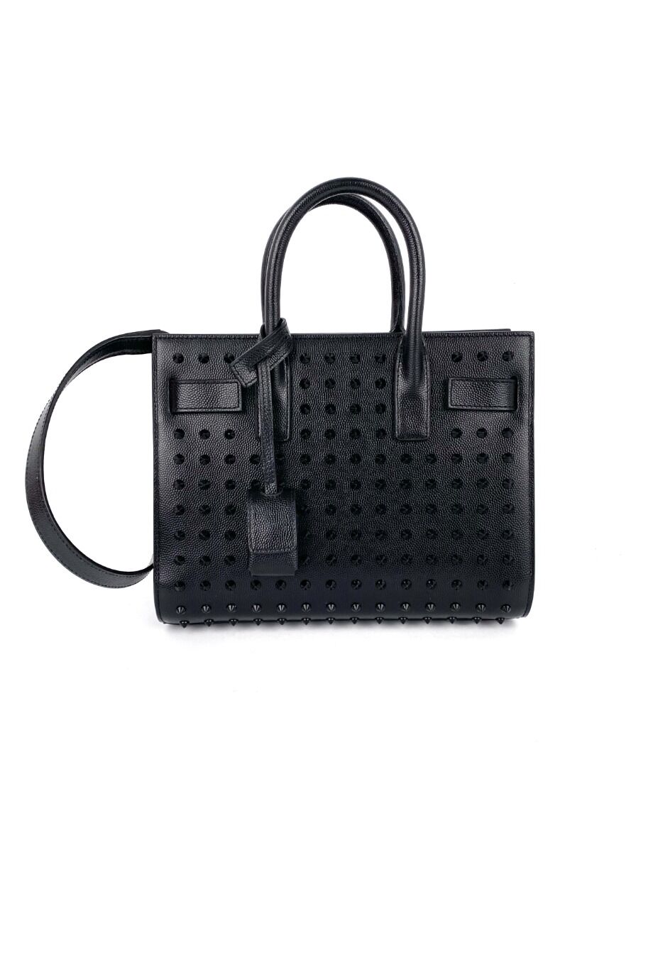 image 1 Сумка Sac de Jour Small черного цвета с шипами