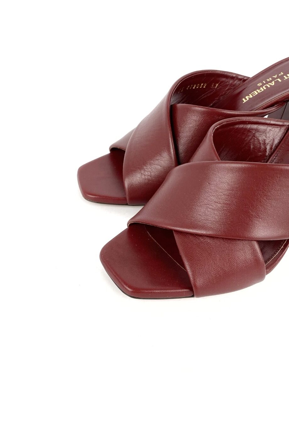 image 3 Мюли бордового цвета