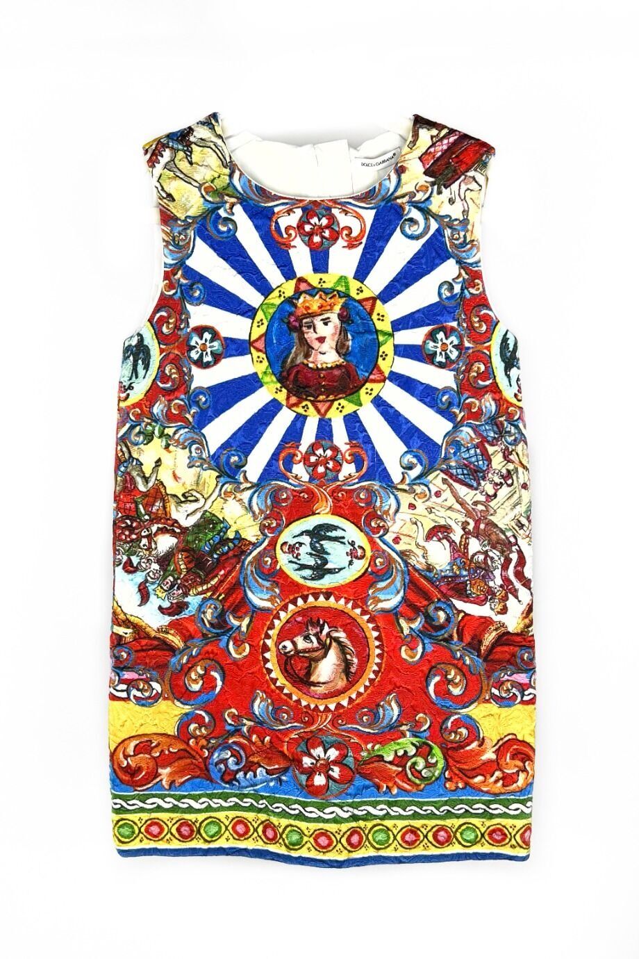 image 1 Детское платье без рукавов с ярким принтом
