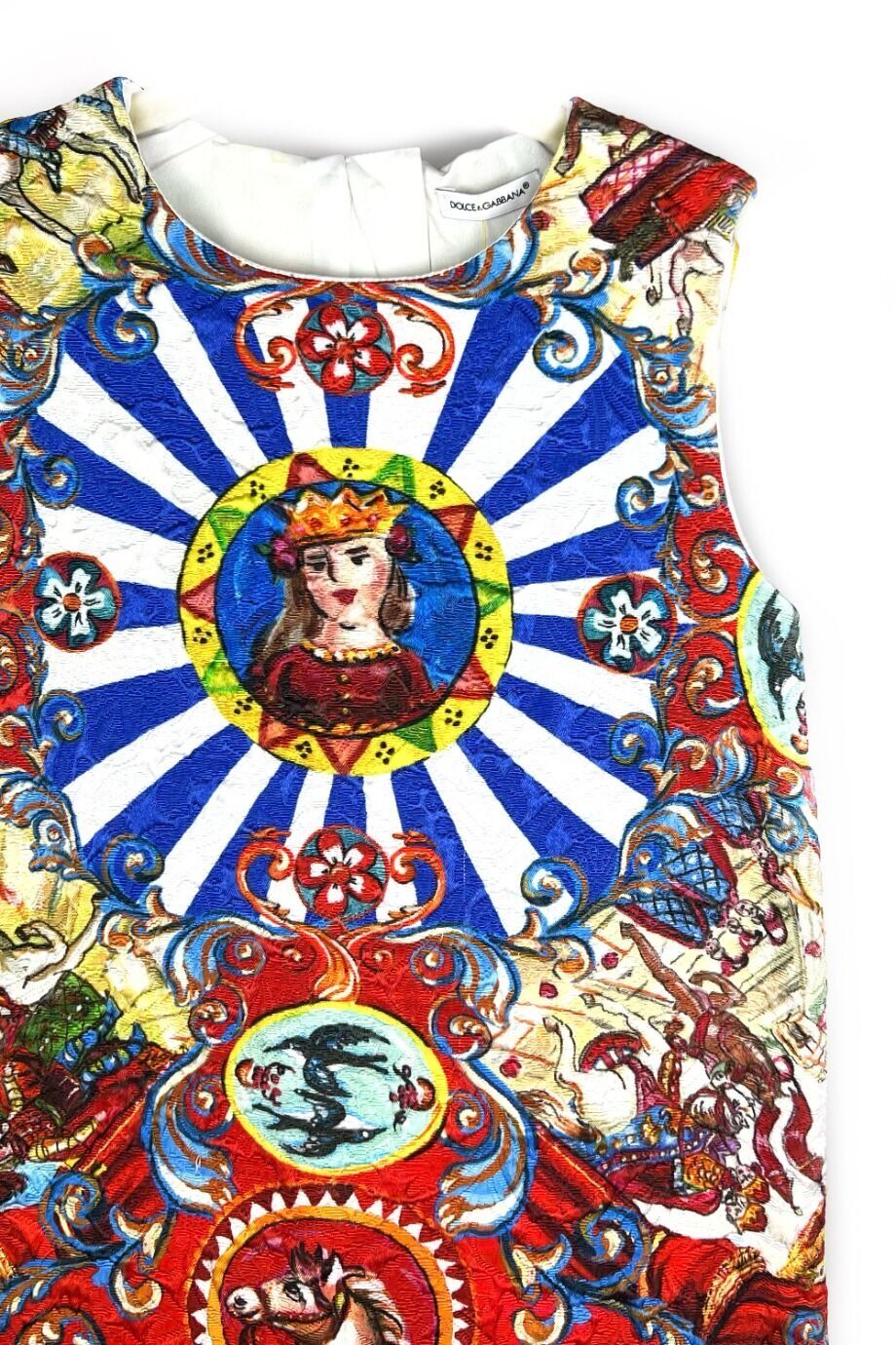 image 2 Детское платье без рукавов с ярким принтом