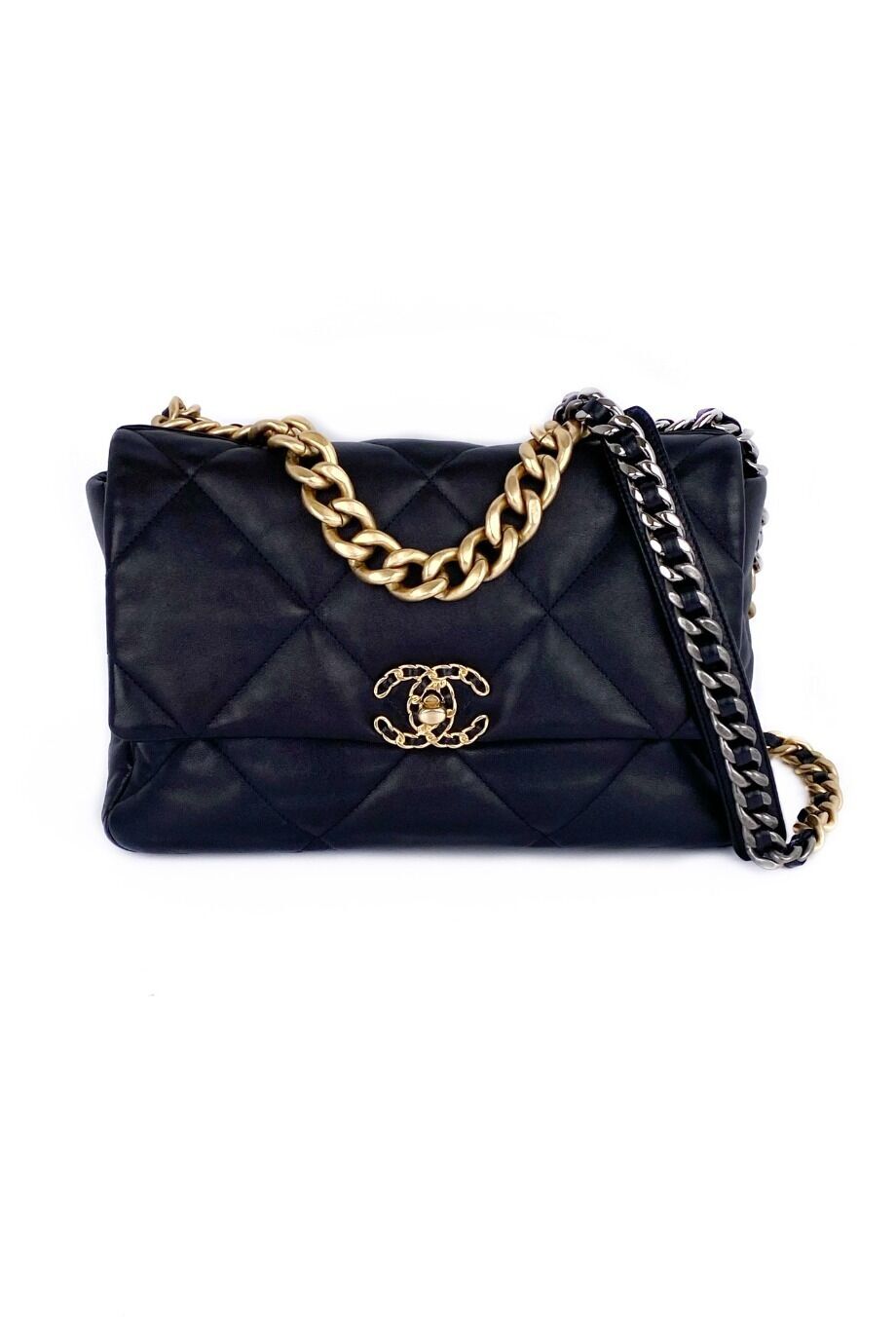 image 1 Сумка Chanel №19 черного цвета