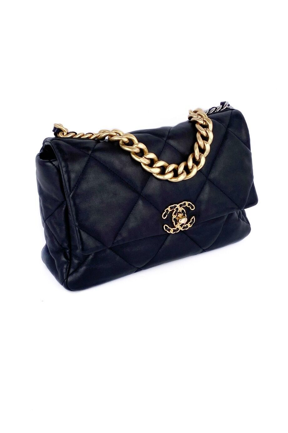 image 2 Сумка Chanel №19 черного цвета