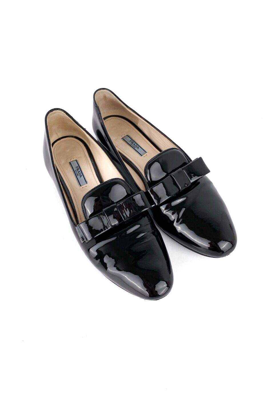 image 1 Лакированные лоферы черного цвета