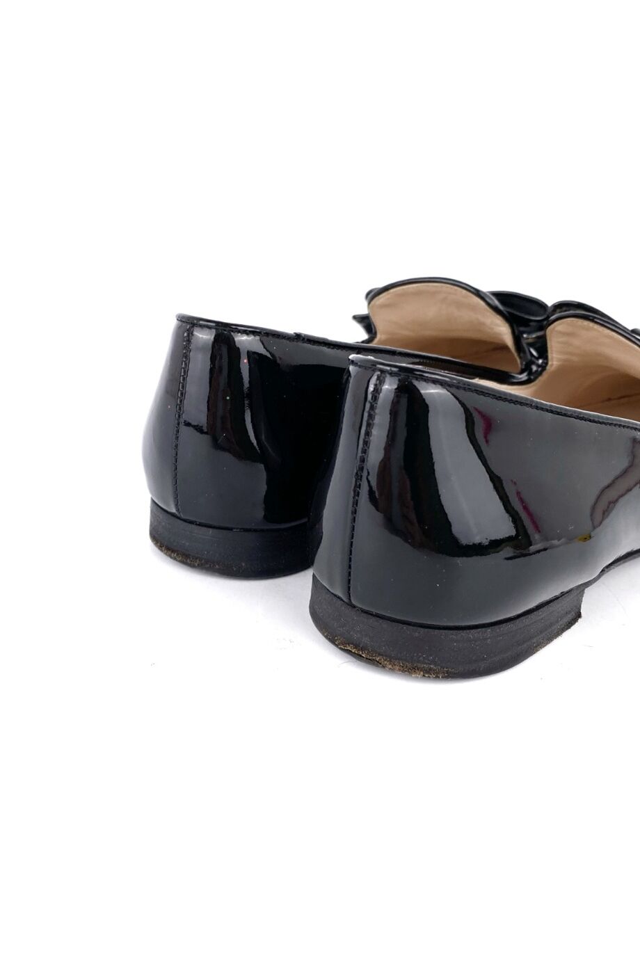 image 4 Лакированные лоферы черного цвета