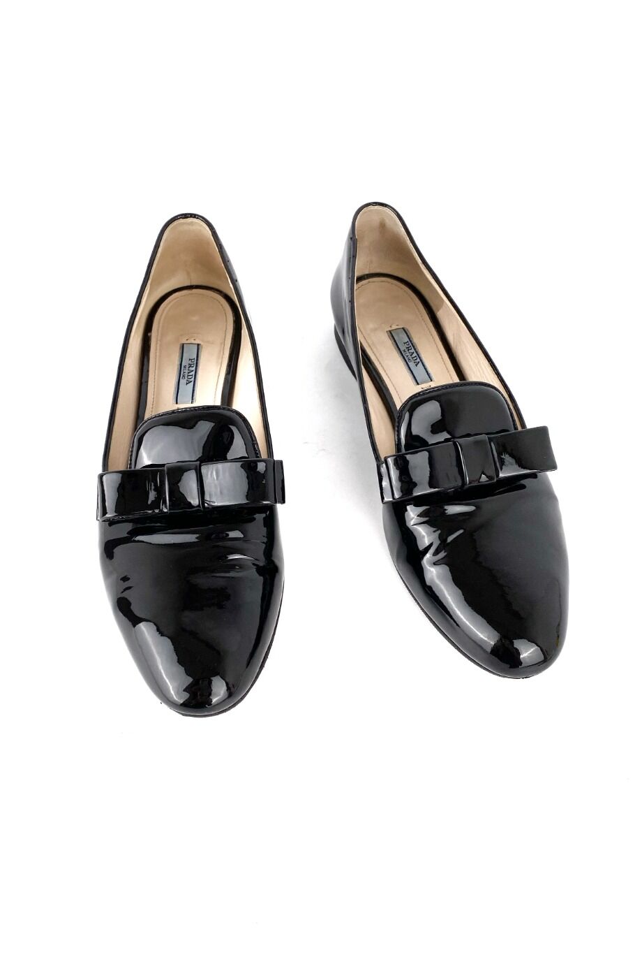 image 2 Лакированные лоферы черного цвета