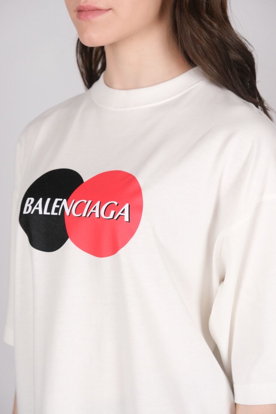 image 6 Футболка белого цвета с принтом на груди