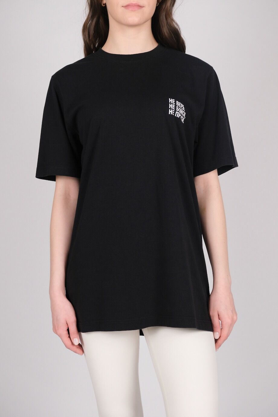 image 1 Футболка чёрного цвета с надписью