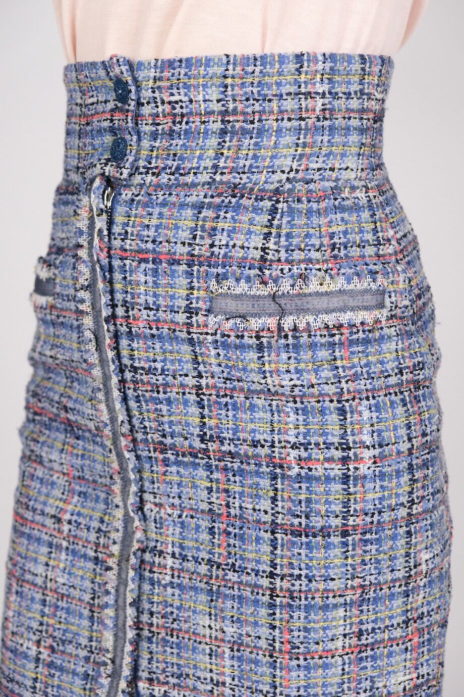 image 6 Юбка голубого цвета на молнии