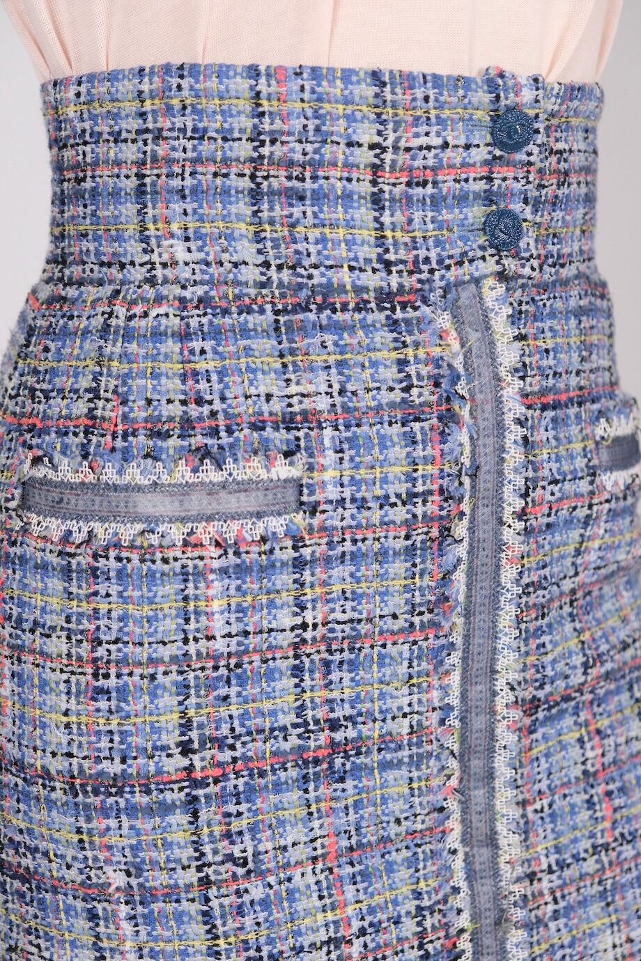 image 7 Юбка голубого цвета на молнии