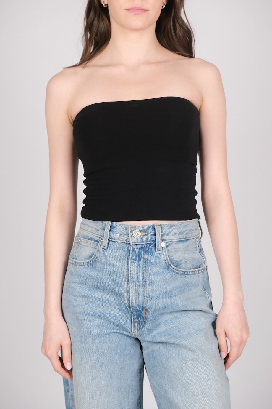 image 1 Топ черного цвета