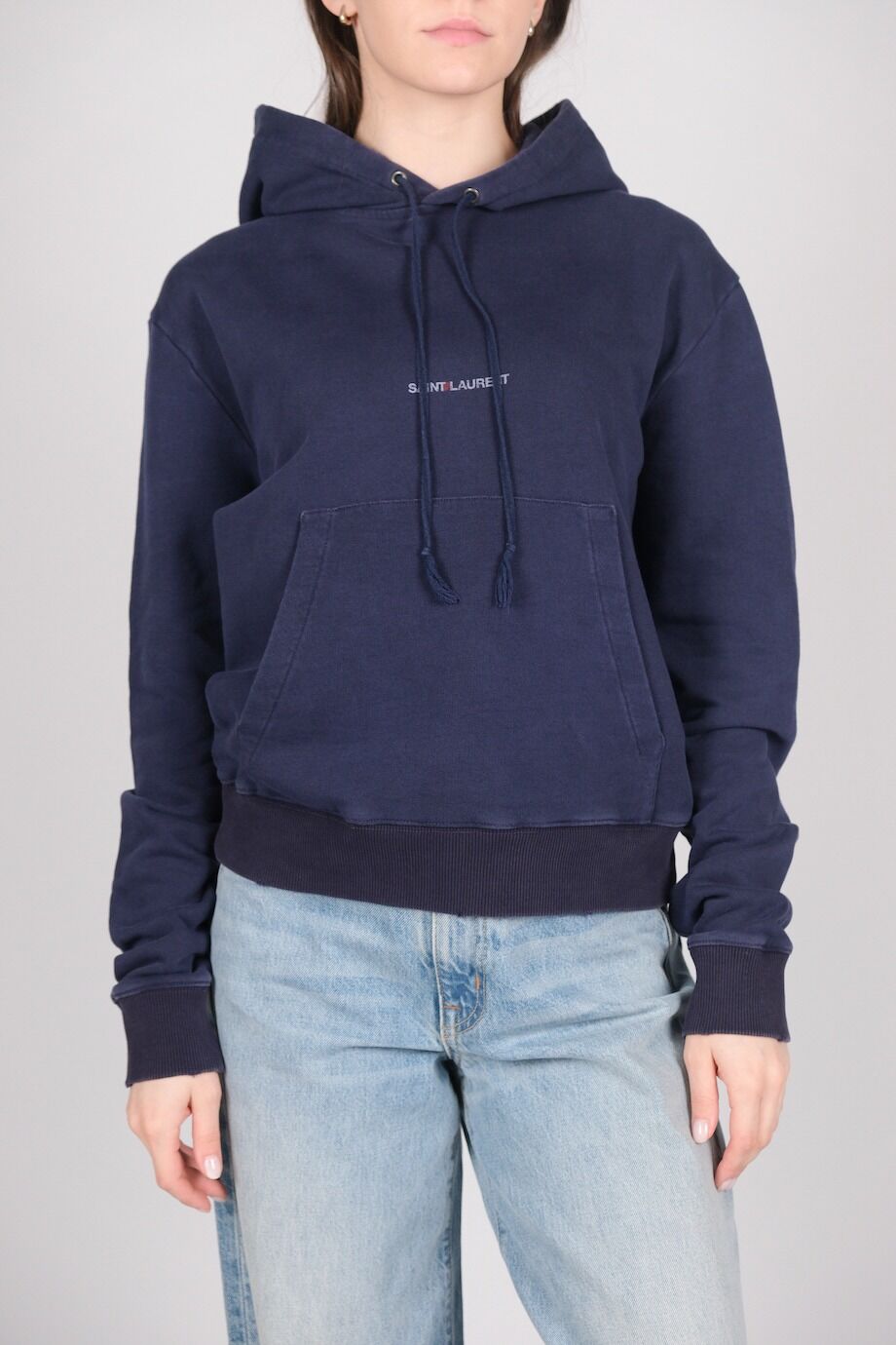 image 1 Худи синего цвета