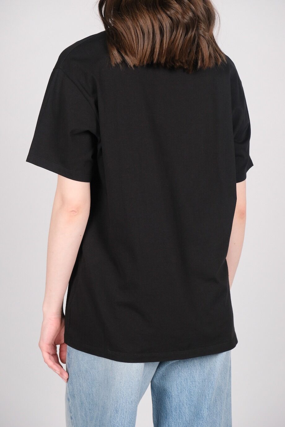 image 3 Футболка черного цвета с радужным принтом