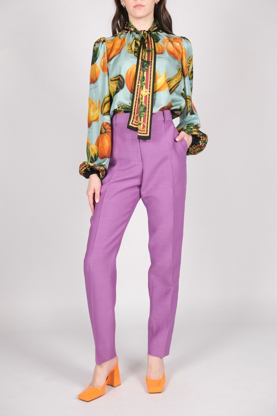 image 1 Брюки сиреневого цвета