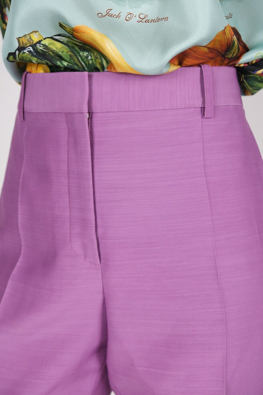 image 4 Брюки сиреневого цвета
